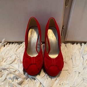 Red Limelight Heels